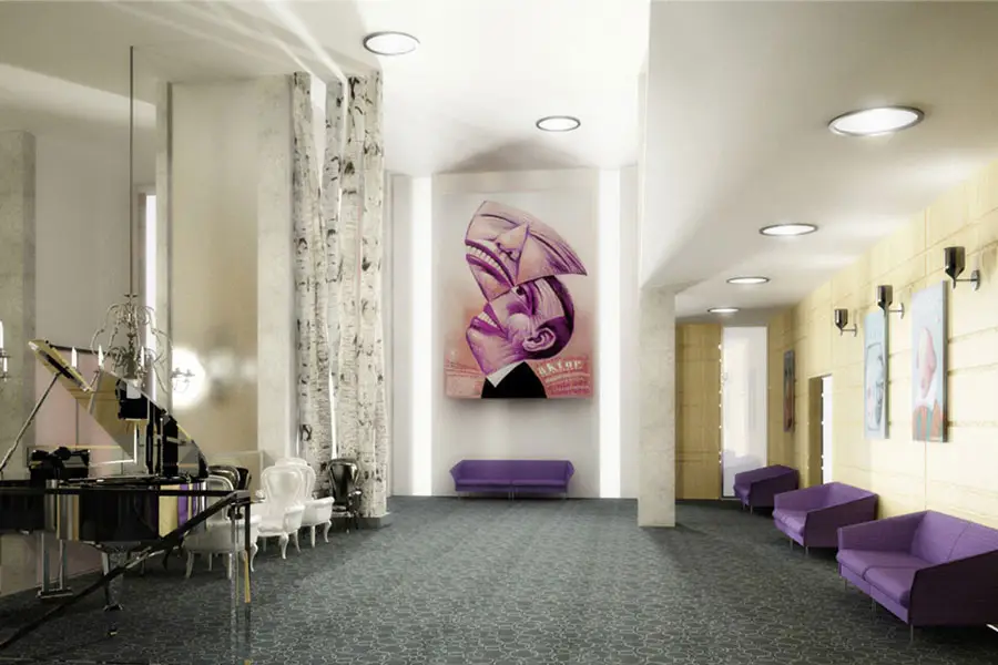 THEATRE FOYER-BUFFET